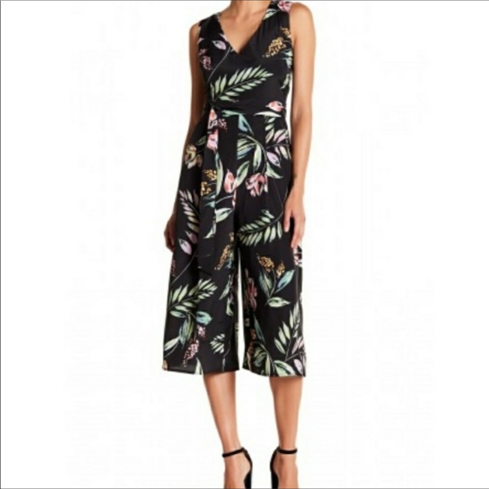 VINCE CAMUTO Floral Jumpsuit